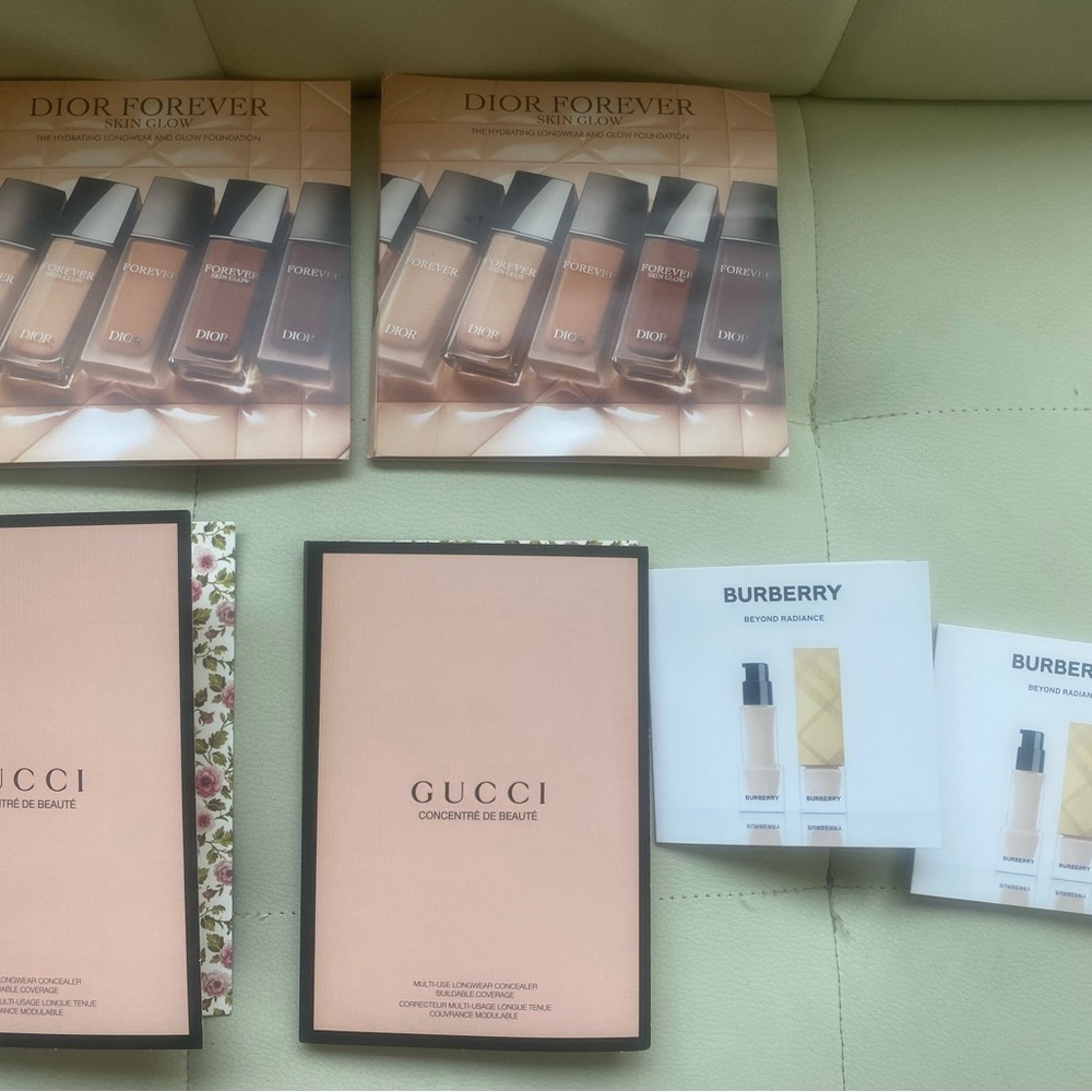 Multiple Luxury Makup Samples 6 pack